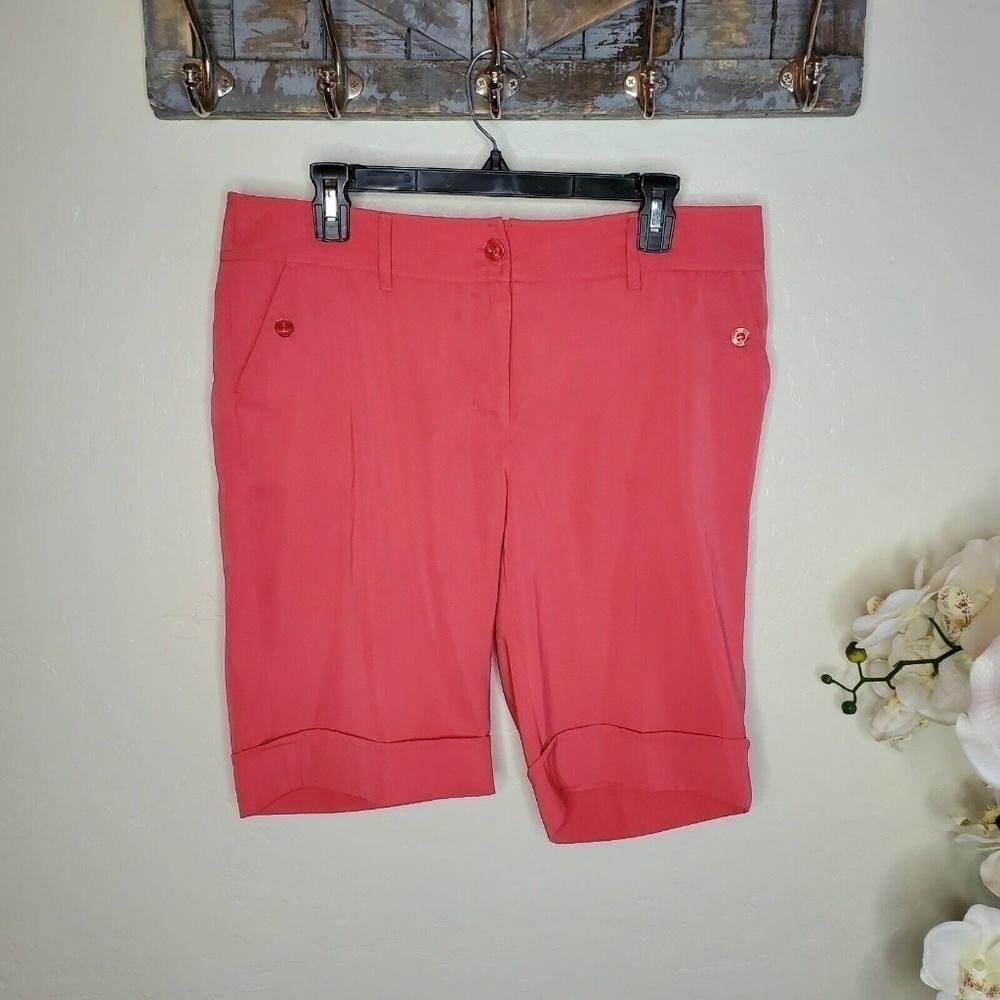 AUR Womens Pink Golf Comfort Shorts Size 10